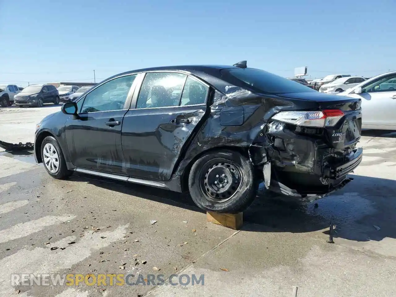 2 Photograph of a damaged car 5YFDPMAE0NP295922 TOYOTA COROLLA 2022