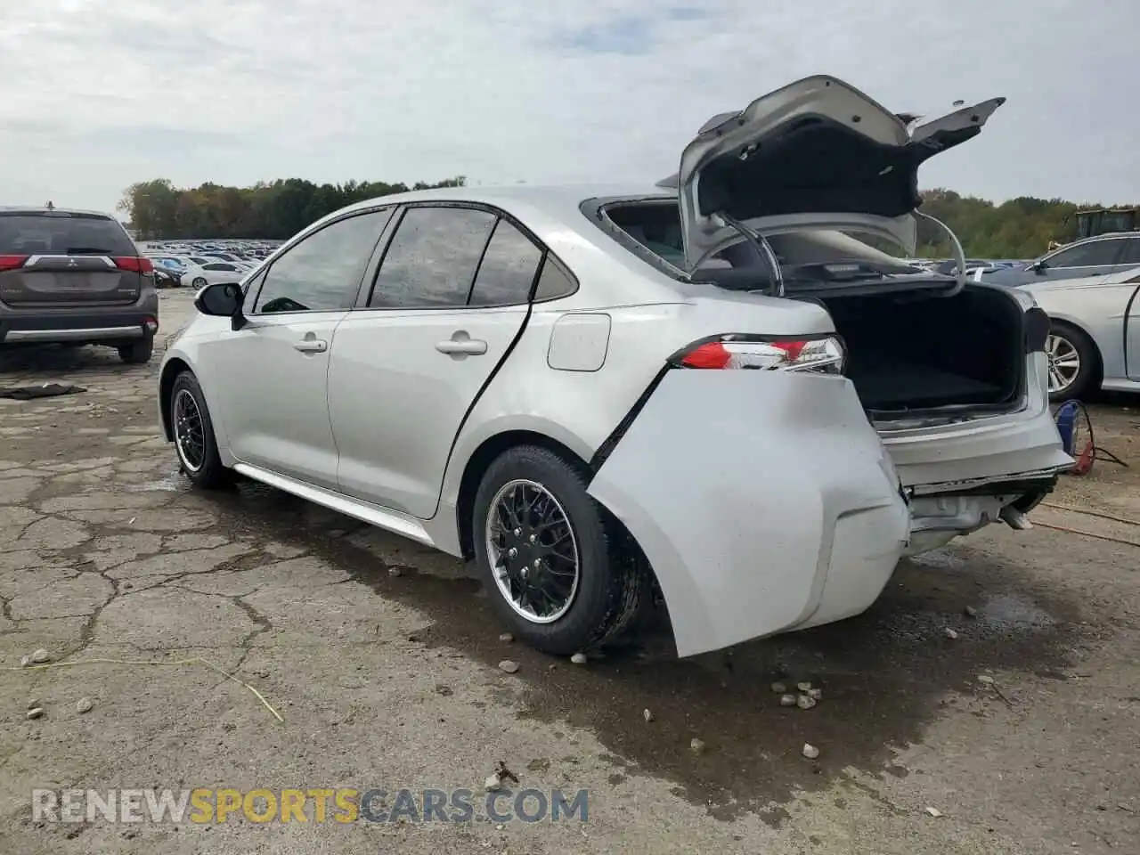 2 Photograph of a damaged car 5YFDPMAE1NP299493 TOYOTA COROLLA 2022