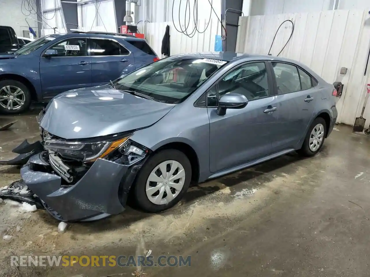 1 Photograph of a damaged car 5YFDPMAE4NP292957 TOYOTA COROLLA 2022