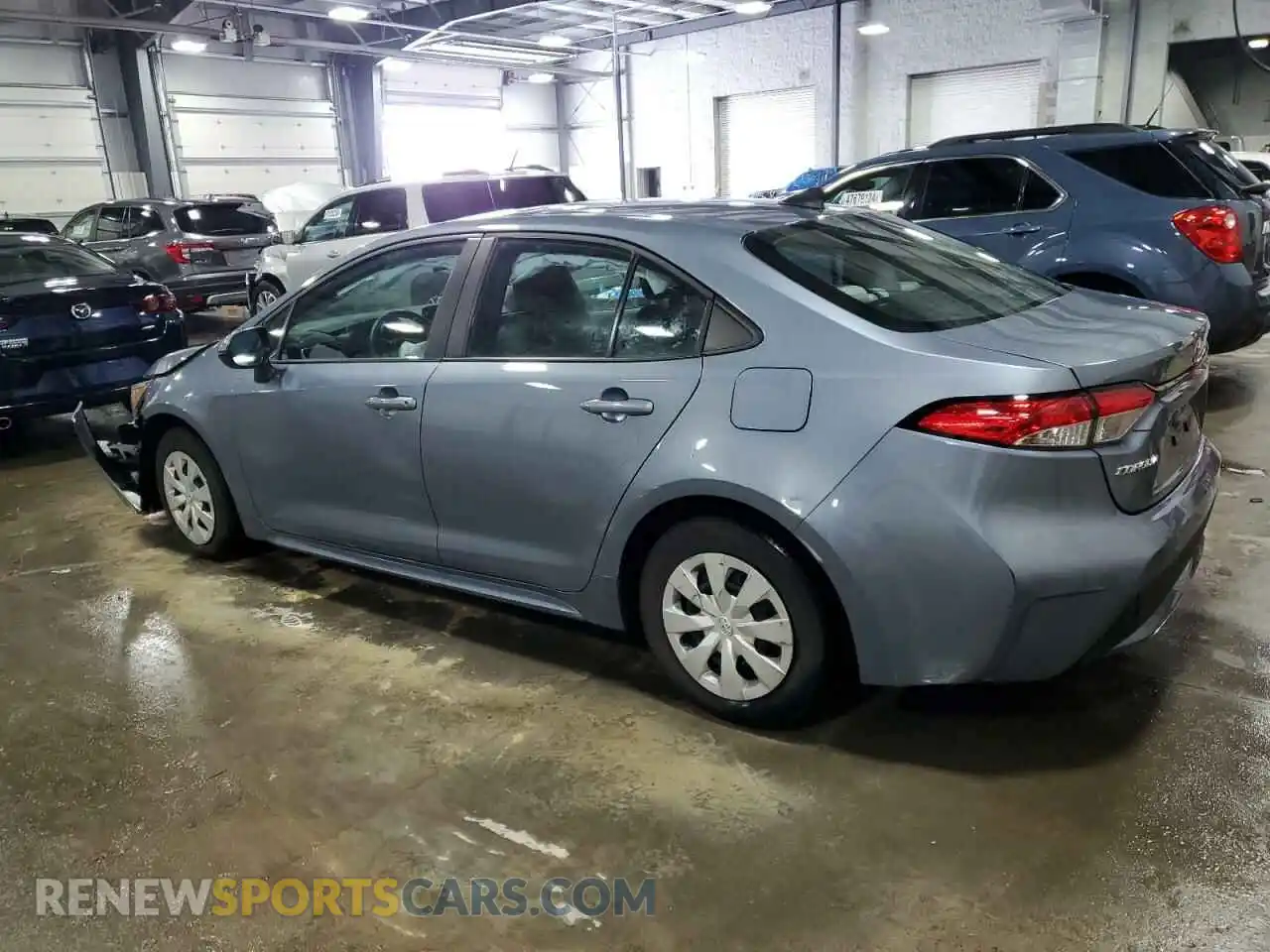 2 Photograph of a damaged car 5YFDPMAE4NP292957 TOYOTA COROLLA 2022