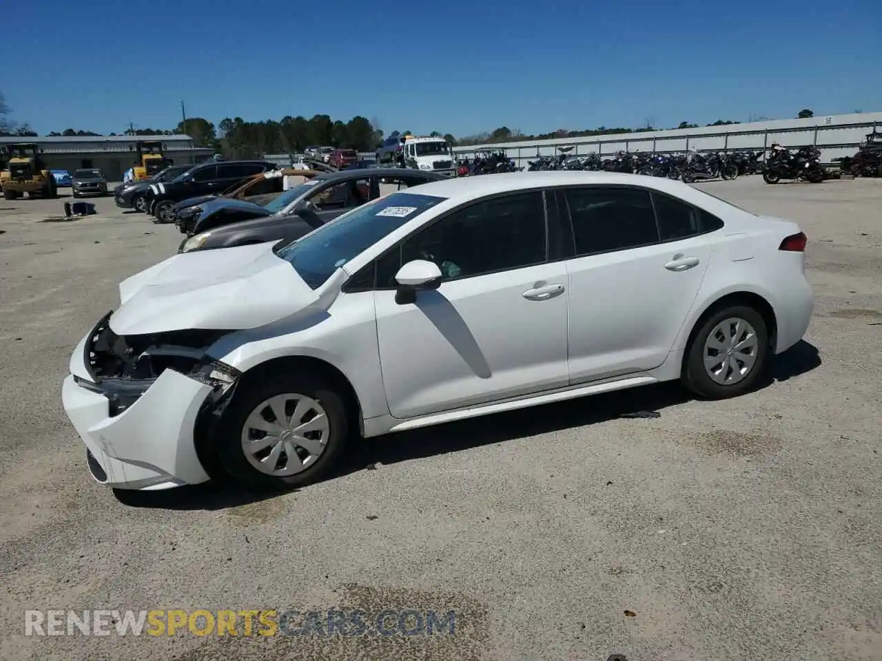 1 Photograph of a damaged car 5YFDPMAE5NP280607 TOYOTA COROLLA 2022