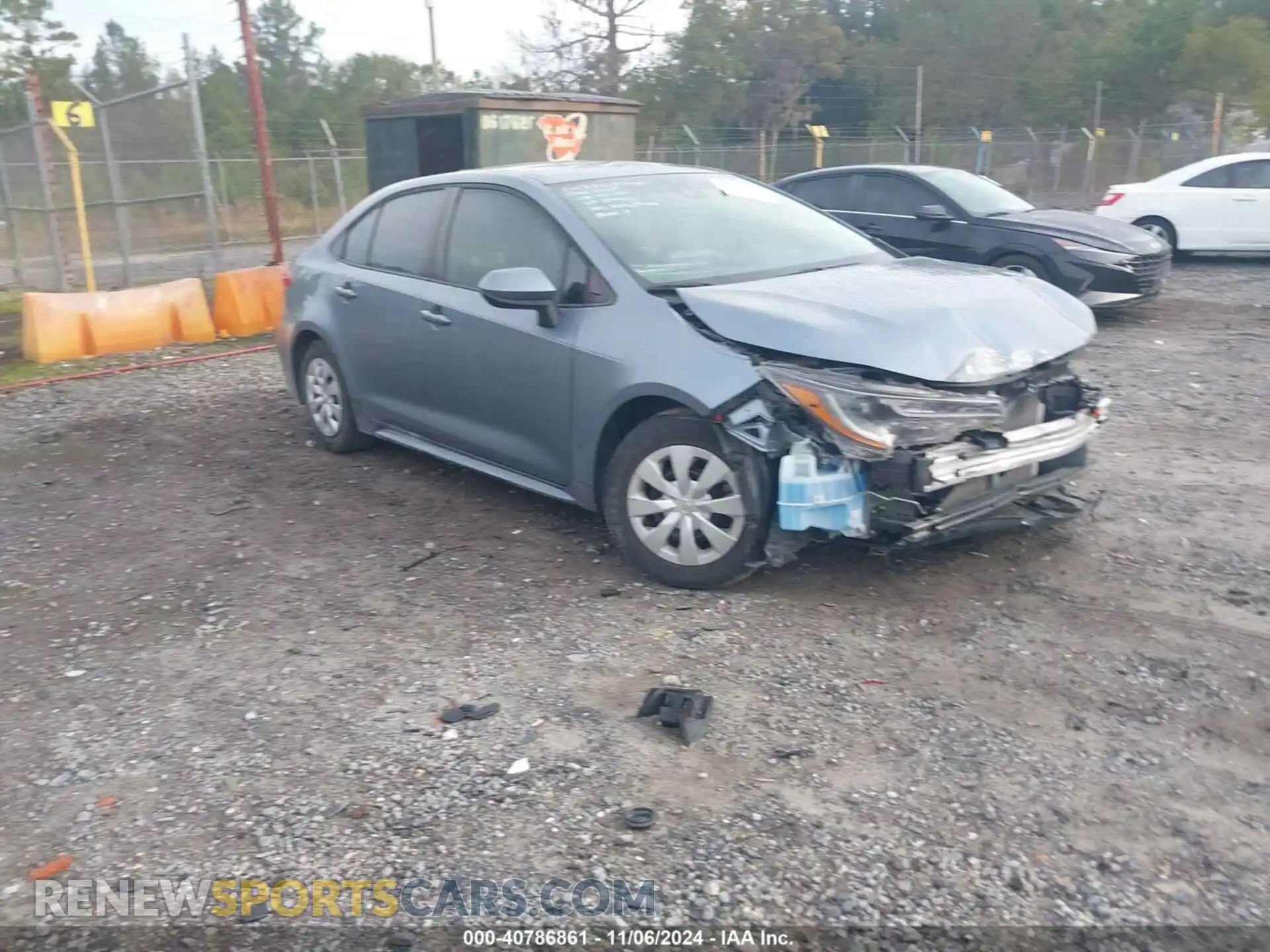 1 fotografías del automóvil dañado 5YFDPMAE7NP299403 TOYOTA COROLLA 2022