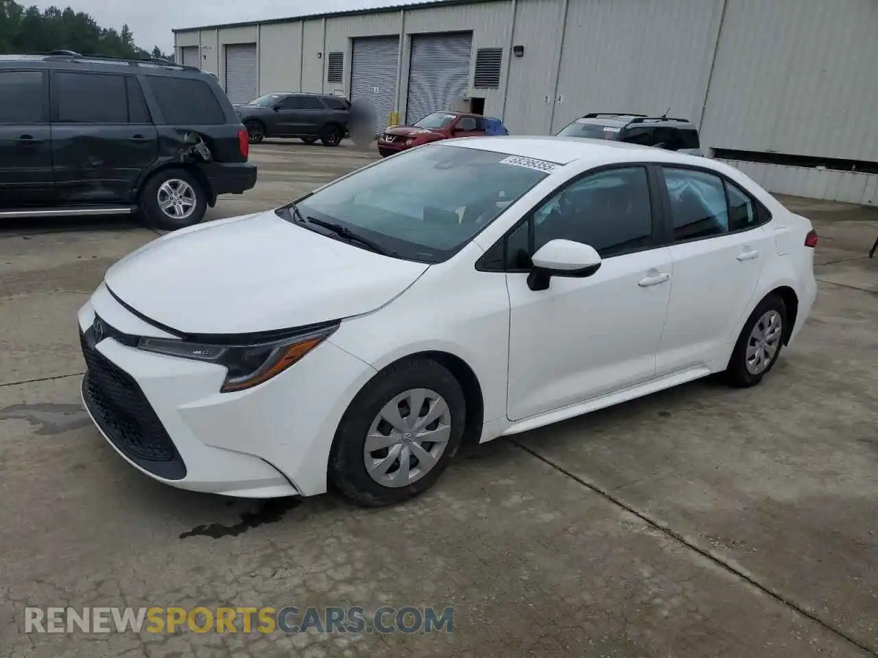 1 Photograph of a damaged car 5YFDPMAE8NP280133 TOYOTA COROLLA 2022