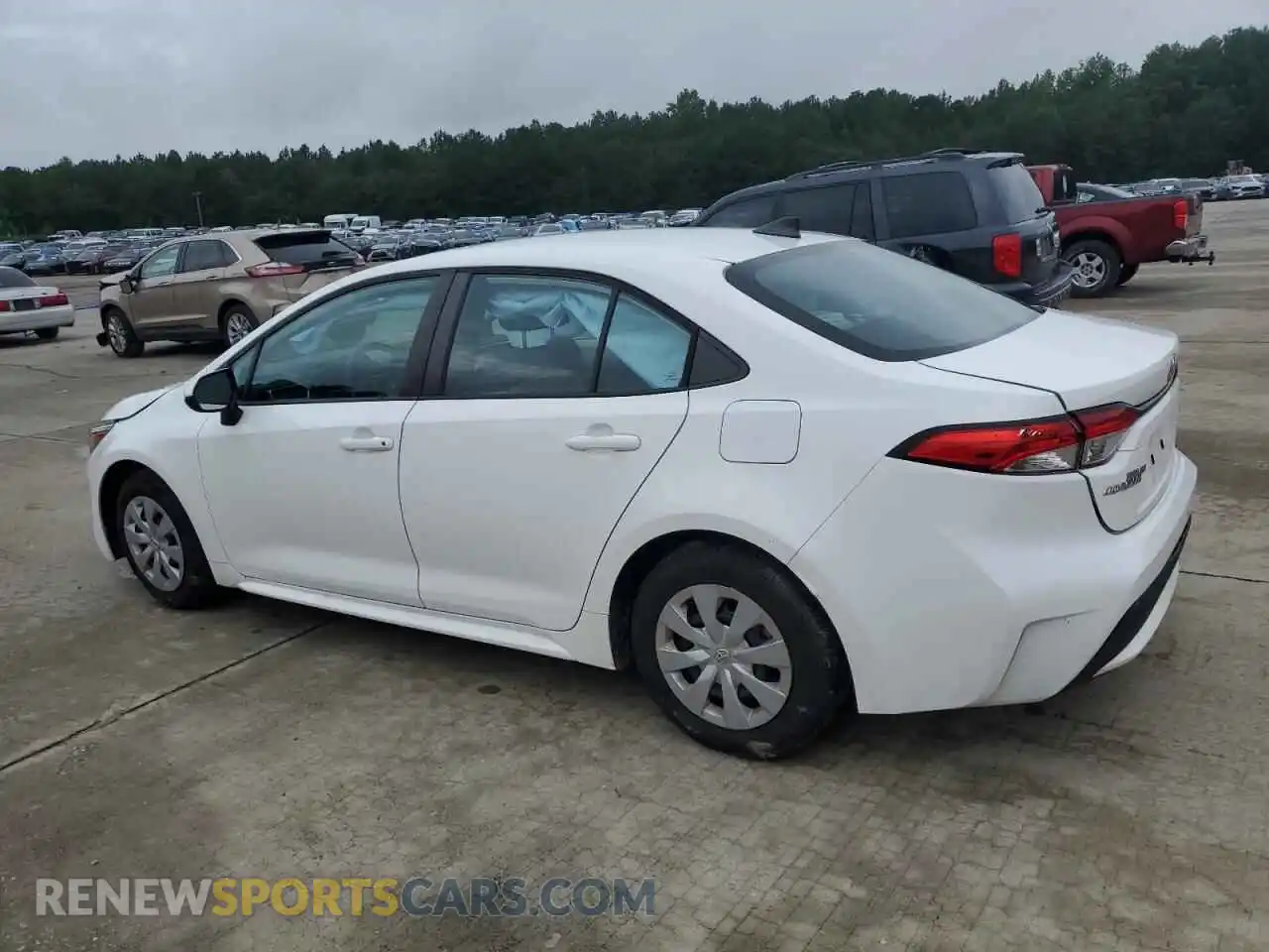 2 Photograph of a damaged car 5YFDPMAE8NP280133 TOYOTA COROLLA 2022