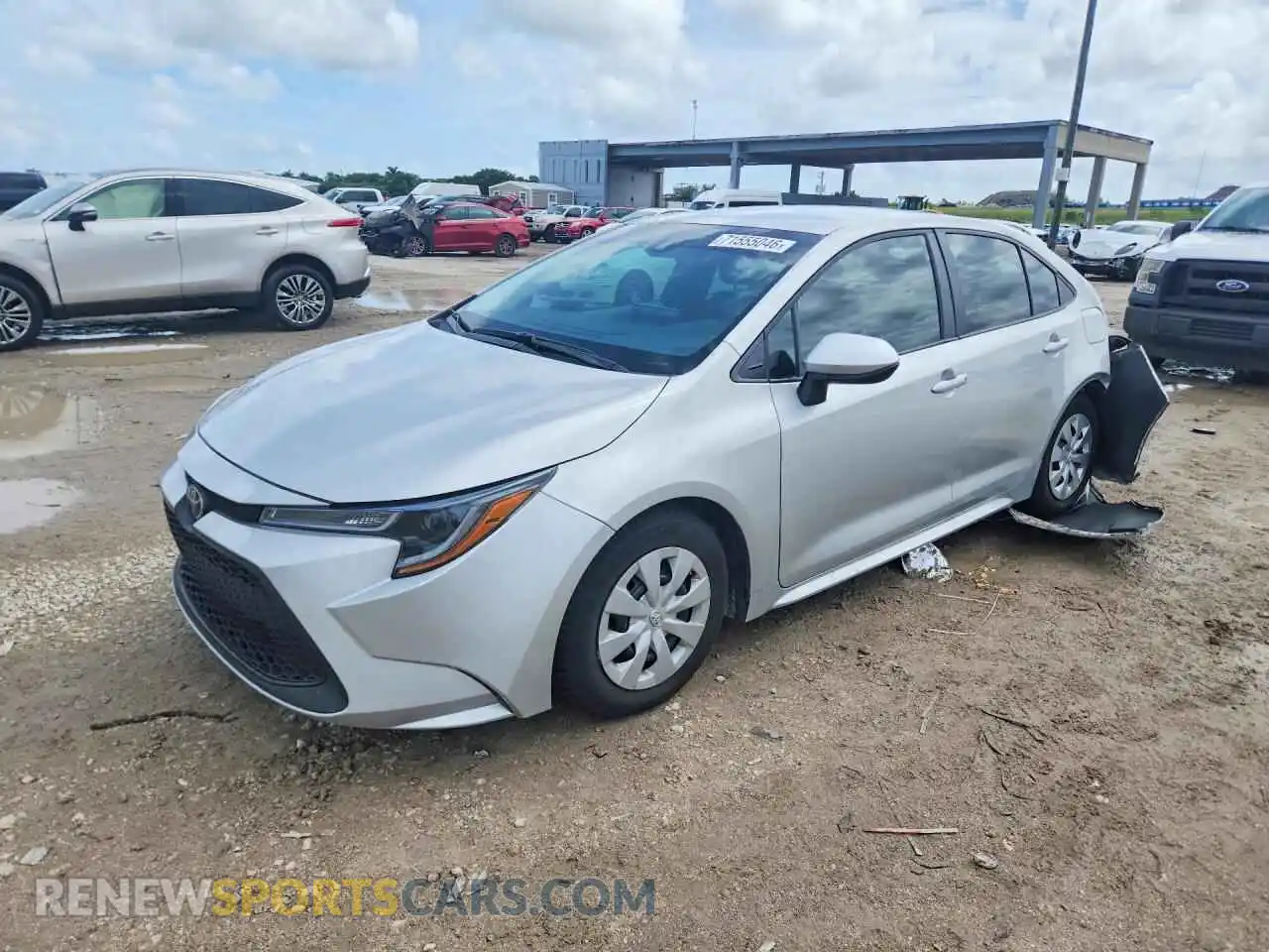 1 fotografías del automóvil dañado 5YFDPMAE8NP346101 TOYOTA COROLLA 2022