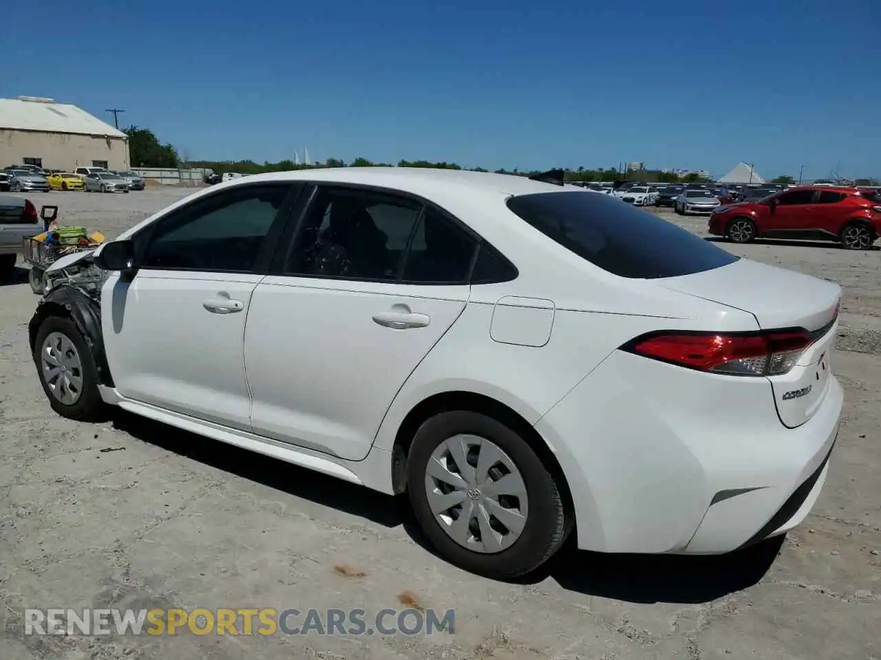 2 Photograph of a damaged car 5YFDPMAE9NP333471 TOYOTA COROLLA 2022