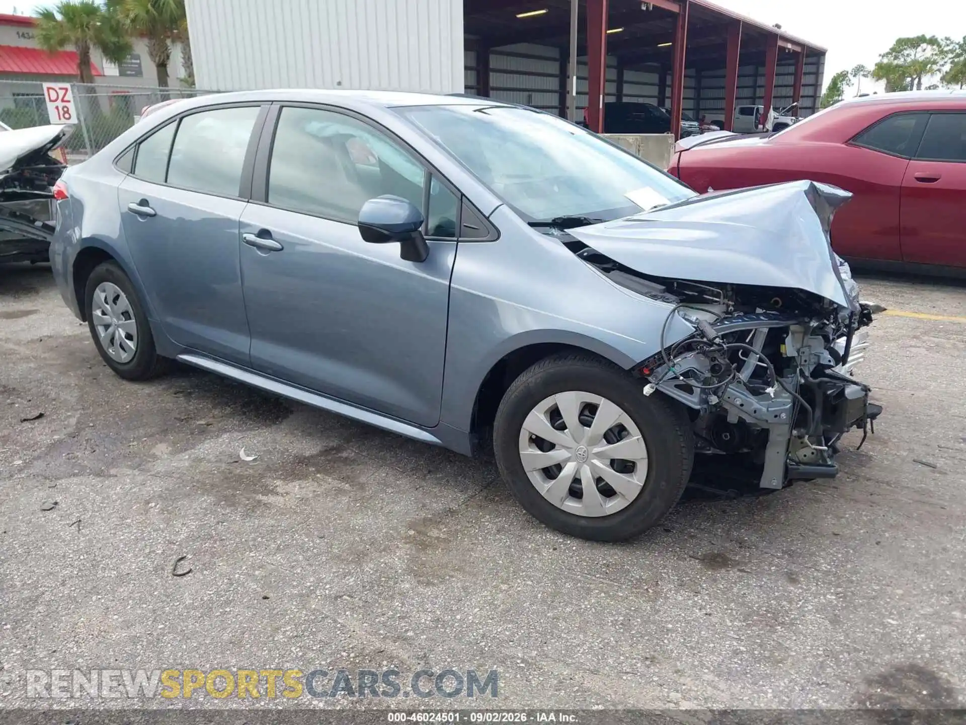 1 fotografías del automóvil dañado 5YFDPMAEXNP275564 TOYOTA COROLLA 2022
