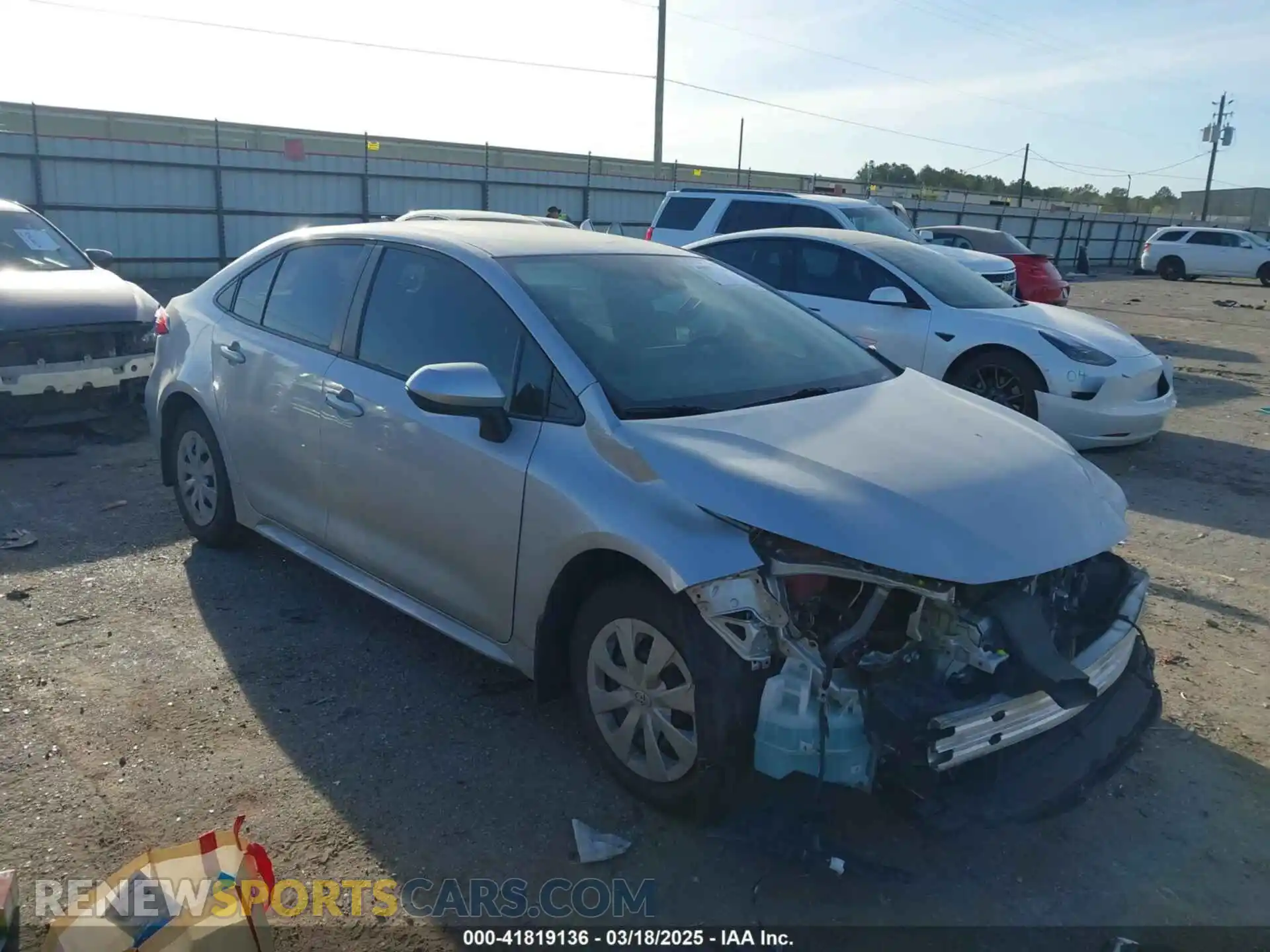 1 Photograph of a damaged car 5YFDPMAEXNP300477 TOYOTA COROLLA 2022