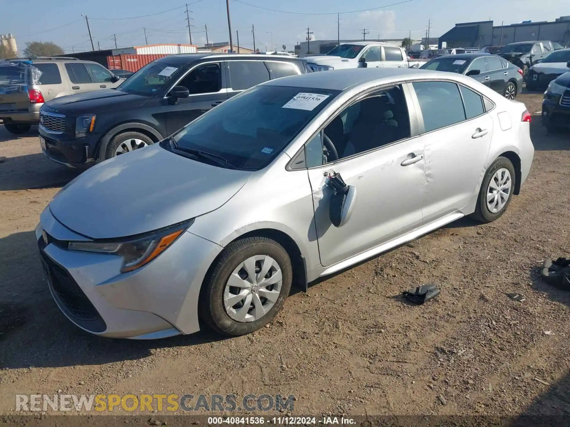 2 Photograph of a damaged car 5YFDPMAEXNP374630 TOYOTA COROLLA 2022