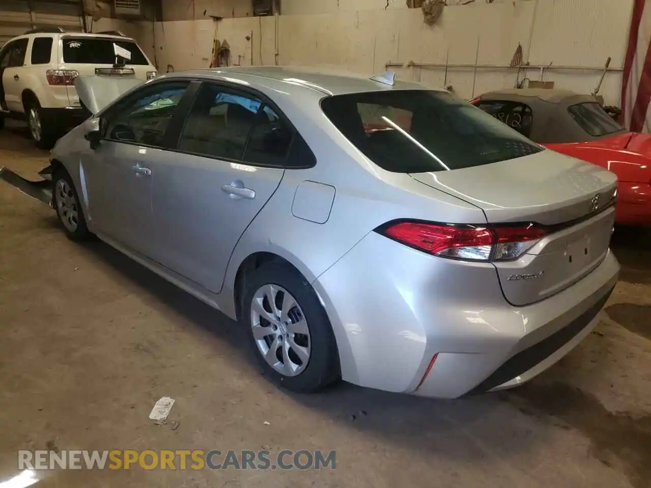 3 Photograph of a damaged car 5YFEPMAE0NP280101 TOYOTA COROLLA 2022