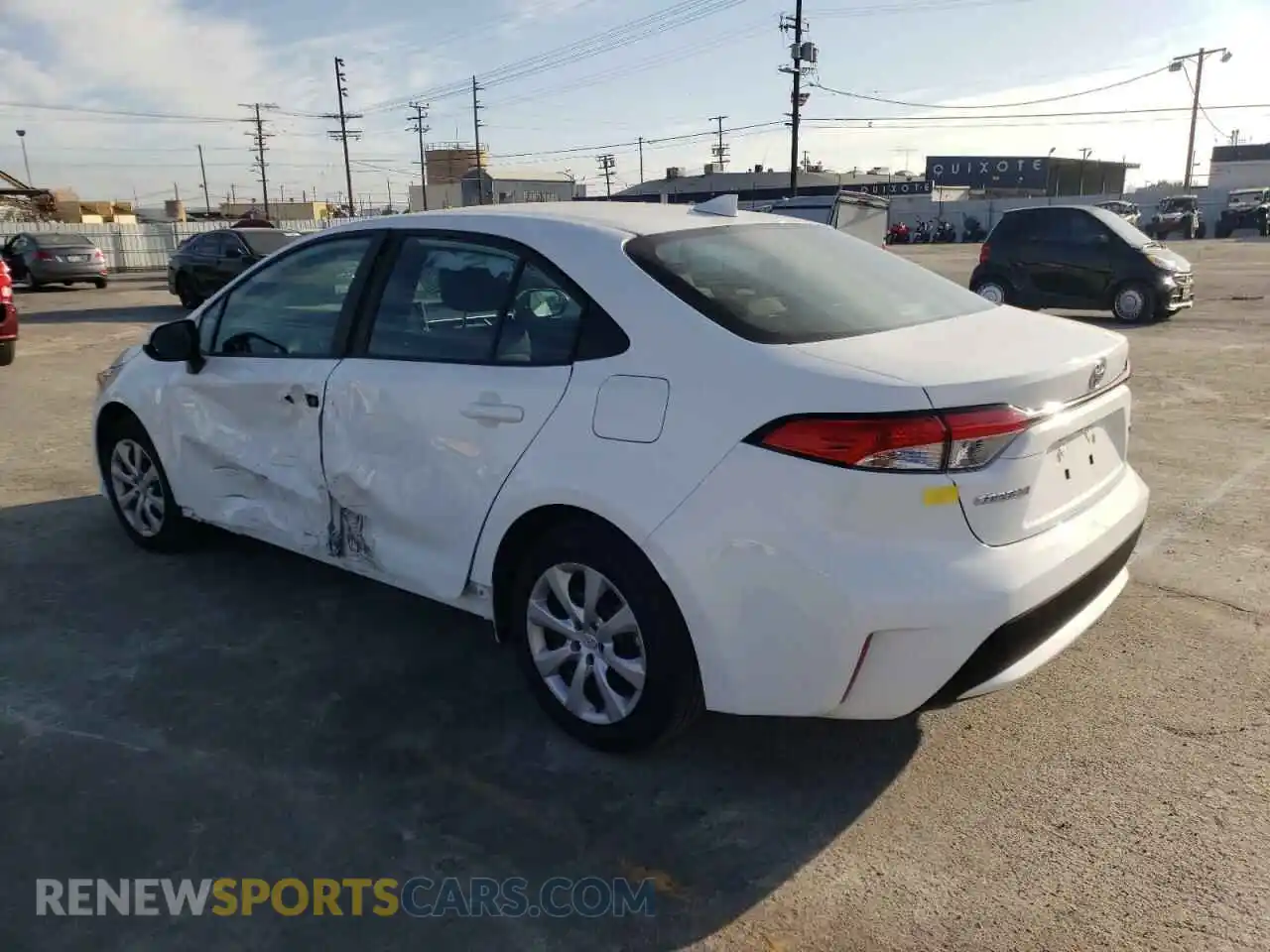 3 Photograph of a damaged car 5YFEPMAE1NP271987 TOYOTA COROLLA 2022