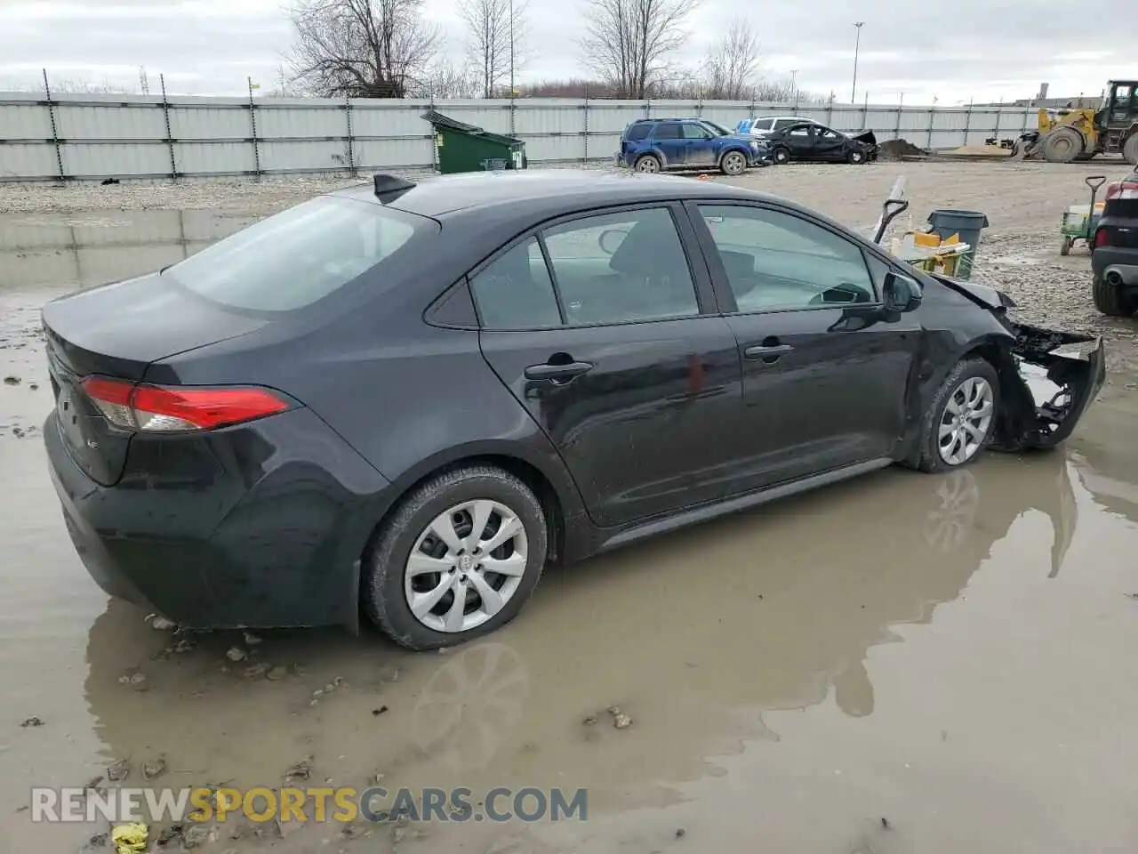 3 Photograph of a damaged car 5YFEPMAE1NP304082 TOYOTA COROLLA 2022