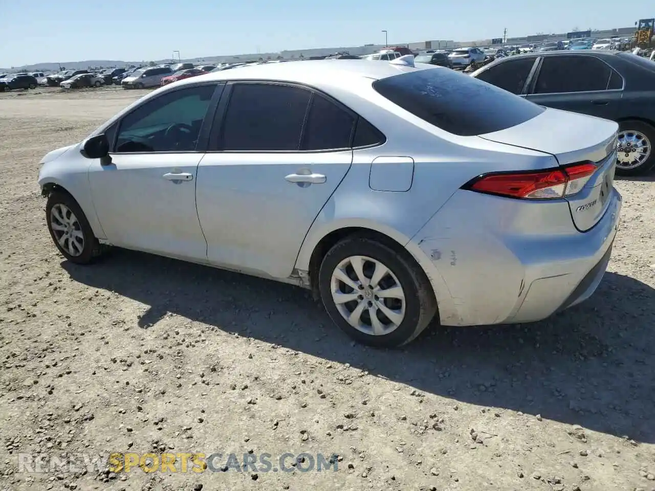 2 Photograph of a damaged car 5YFEPMAE1NP312747 TOYOTA COROLLA 2022