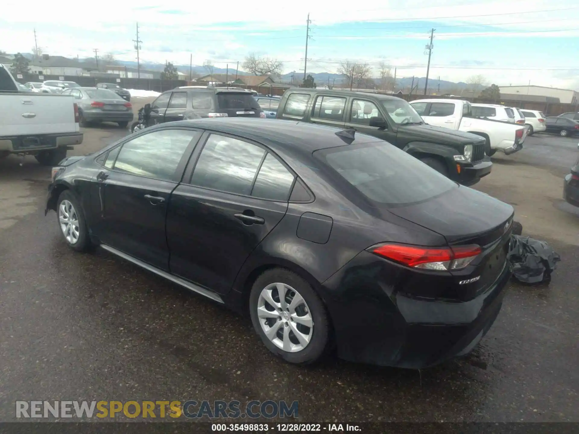3 Фотография поврежденного автомобиля 5YFEPMAE1NP317463 TOYOTA COROLLA 2022