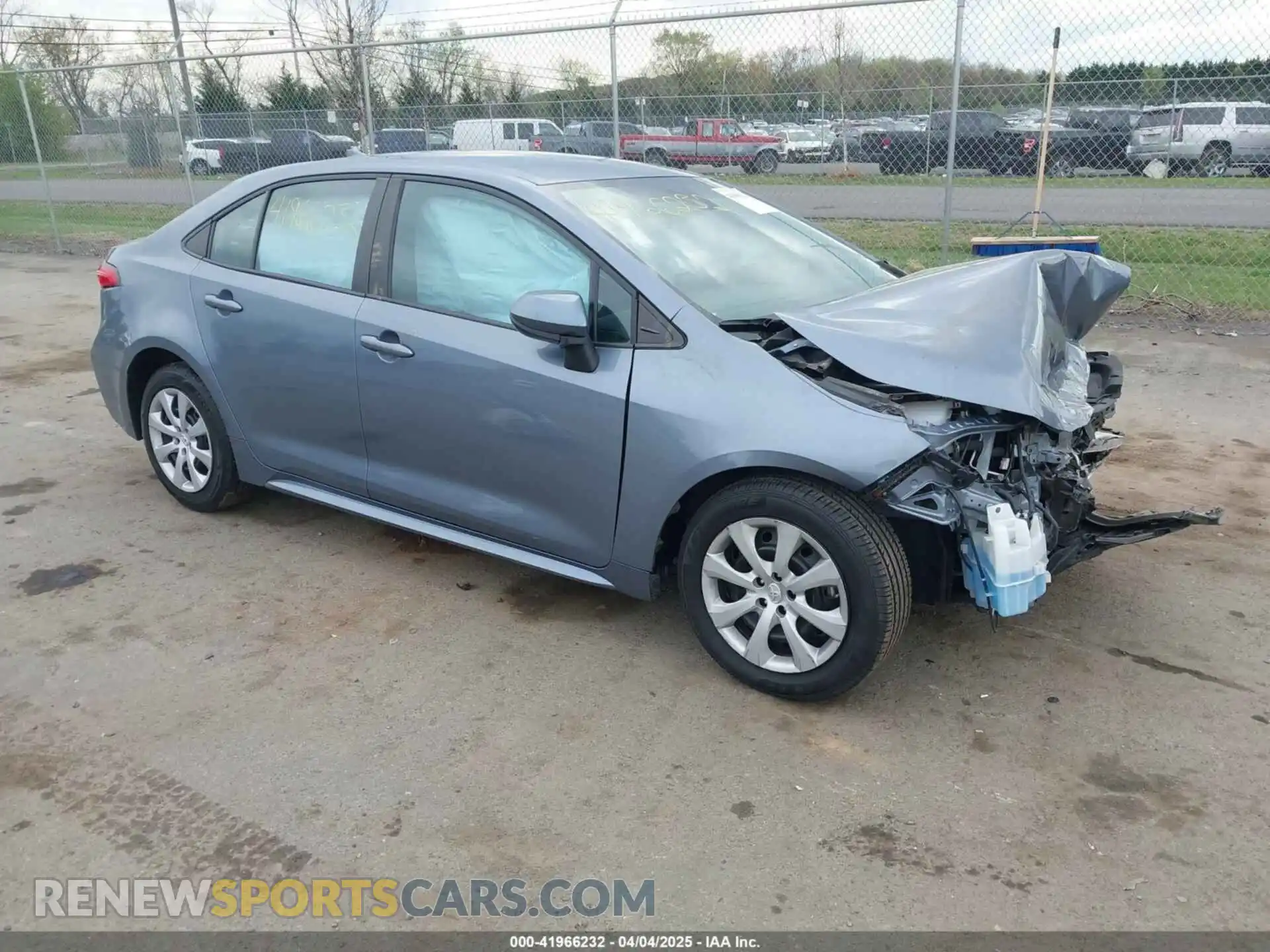 1 Photograph of a damaged car 5YFEPMAE1NP333789 TOYOTA COROLLA 2022