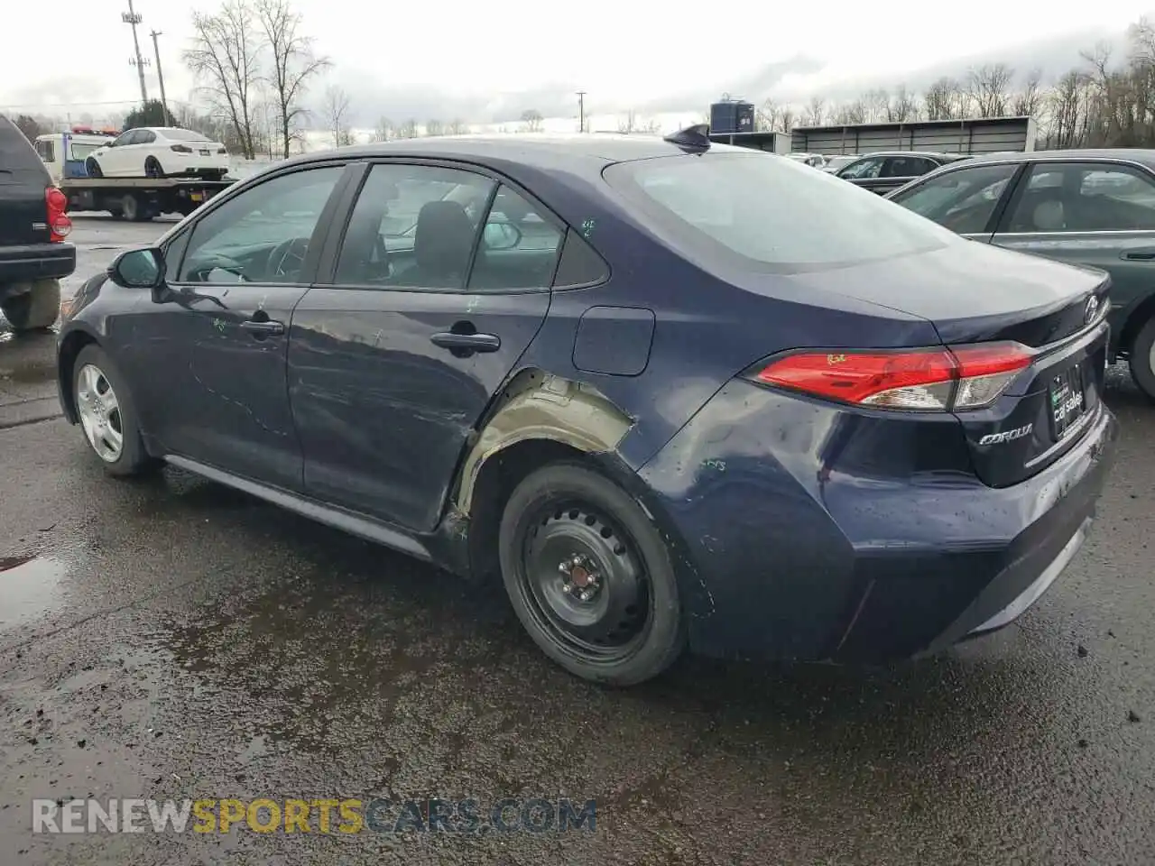 2 Photograph of a damaged car 5YFEPMAE1NP351175 TOYOTA COROLLA 2022