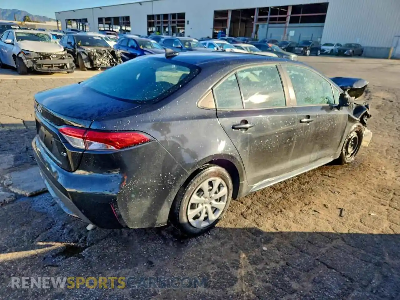 3 Photograph of a damaged car 5YFEPMAE2NP273585 TOYOTA COROLLA 2022
