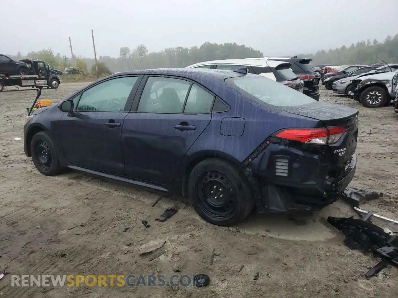 2 Photograph of a damaged car 5YFEPMAE2NP323661 TOYOTA COROLLA 2022