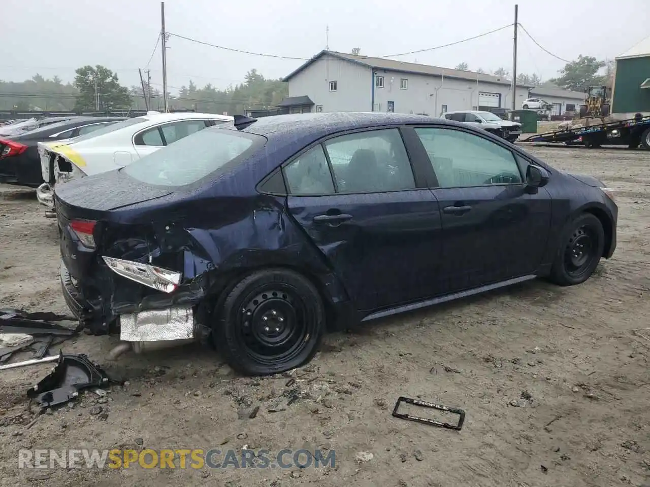 3 Photograph of a damaged car 5YFEPMAE2NP323661 TOYOTA COROLLA 2022