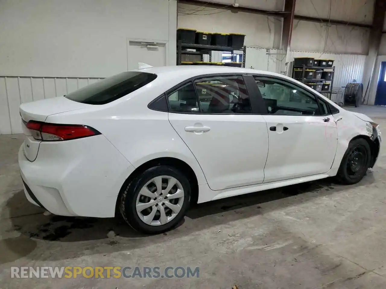 3 fotografías del automóvil dañado 5YFEPMAE2NP328570 TOYOTA COROLLA 2022