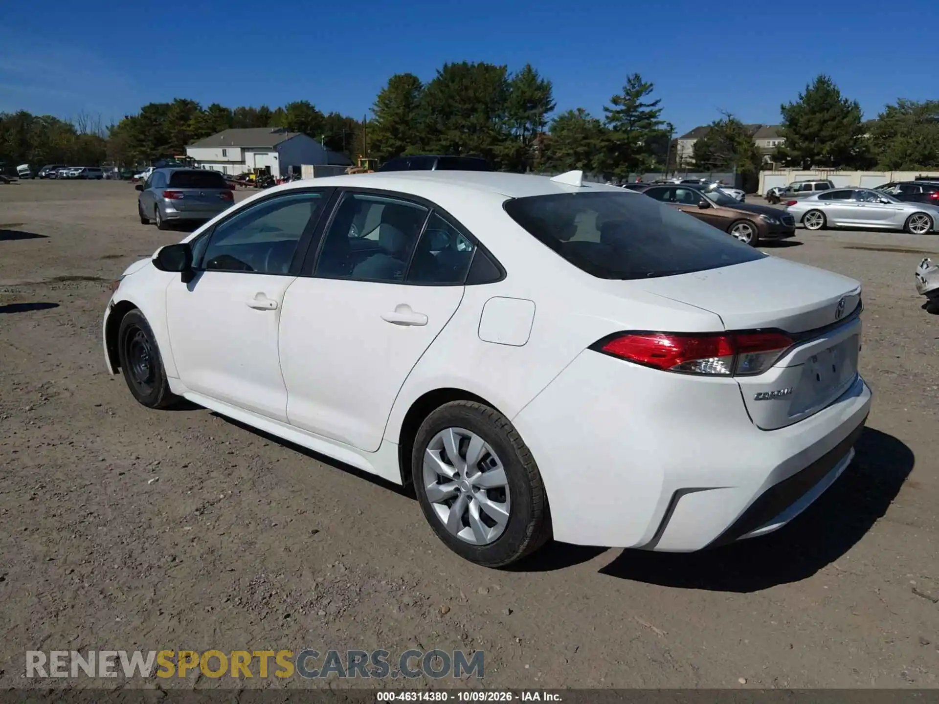 3 Фотография поврежденного автомобиля 5YFEPMAE2NP330030 TOYOTA COROLLA 2022