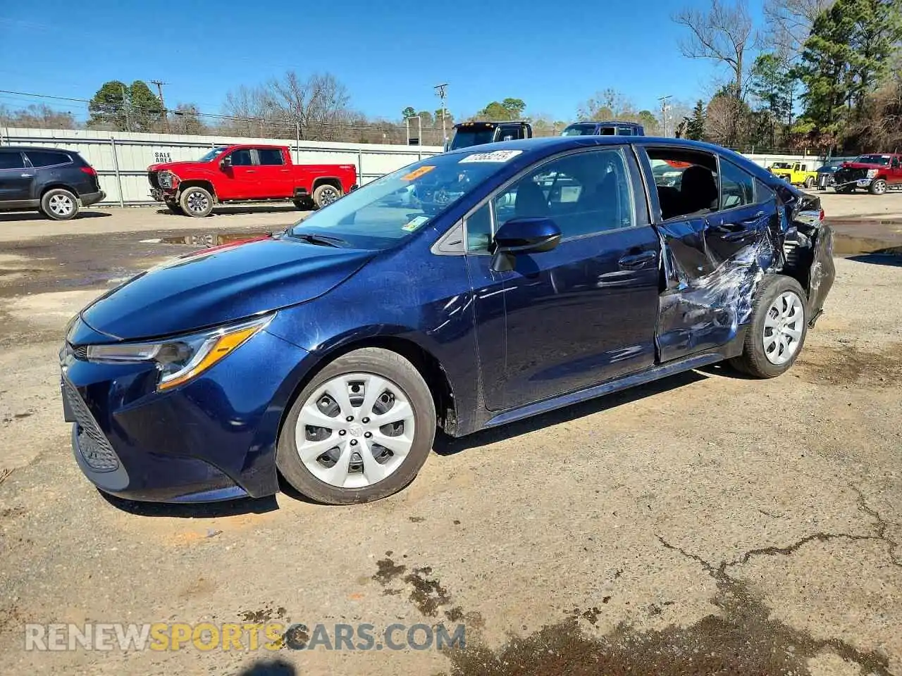 1 Photograph of a damaged car 5YFEPMAE2NP333445 TOYOTA COROLLA 2022