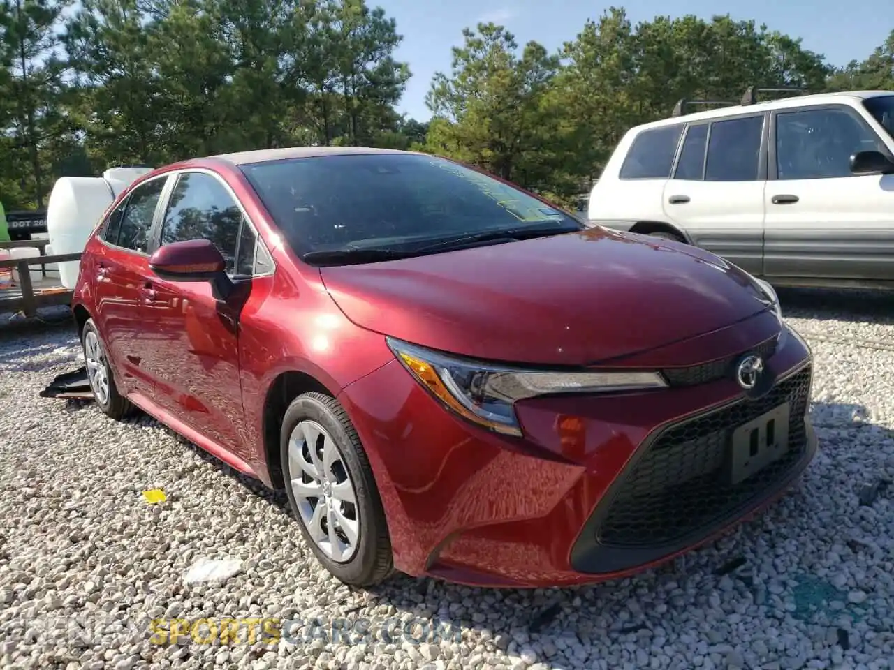 1 Photograph of a damaged car 5YFEPMAE2NP334191 TOYOTA COROLLA 2022