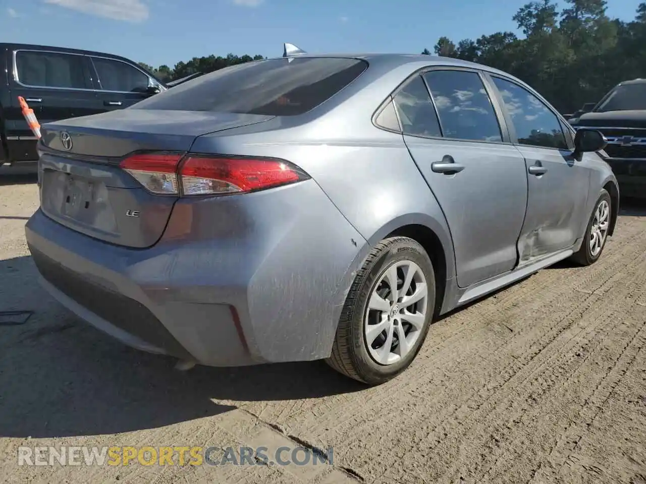 3 Photograph of a damaged car 5YFEPMAE2NP335664 TOYOTA COROLLA 2022