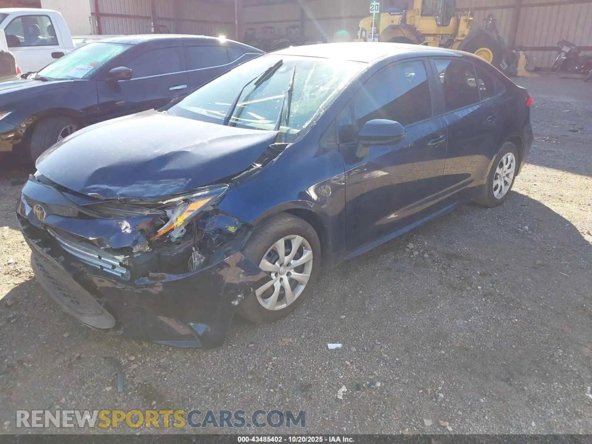 2 Photograph of a damaged car 5YFEPMAE2NP337642 TOYOTA COROLLA 2022