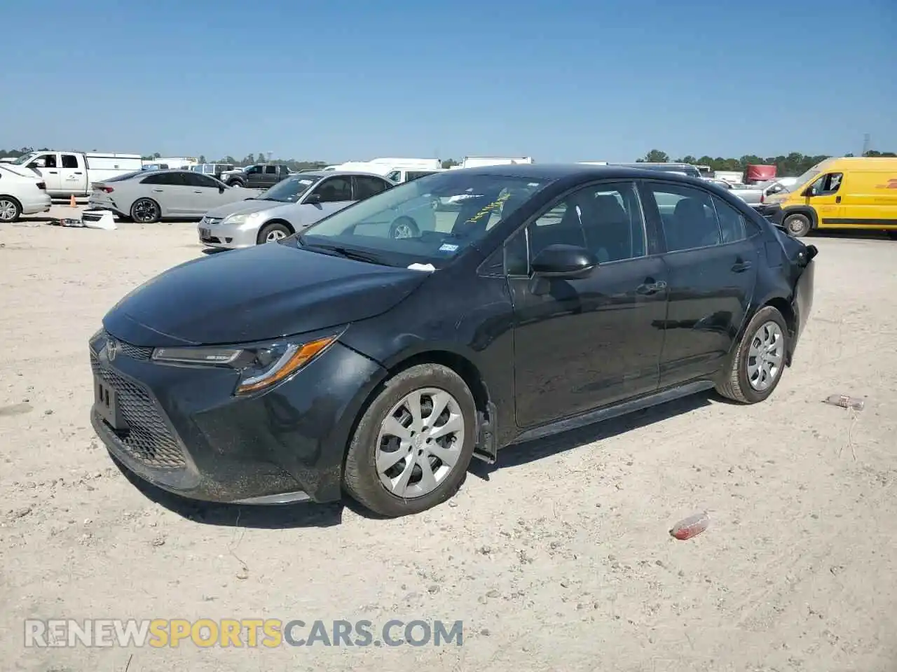 1 fotografías del automóvil dañado 5YFEPMAE2NP348608 TOYOTA COROLLA 2022