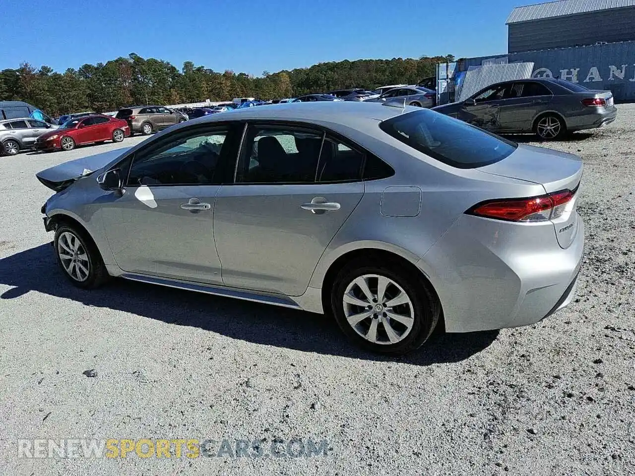 2 Photograph of a damaged car 5YFEPMAE2NP350892 TOYOTA COROLLA 2022
