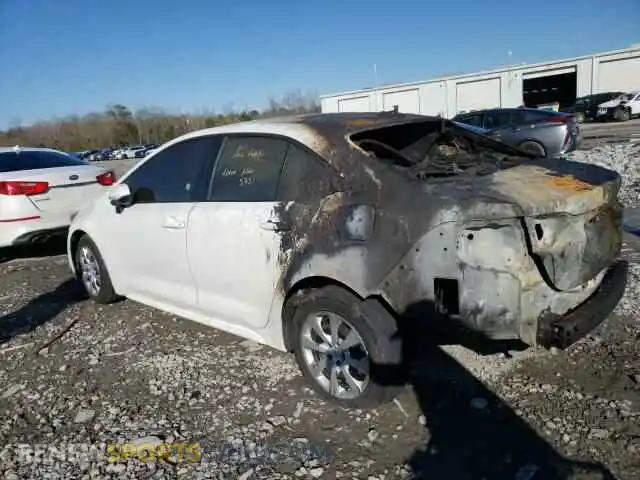 2 Photograph of a damaged car 5YFEPMAE2NP362895 TOYOTA COROLLA 2022