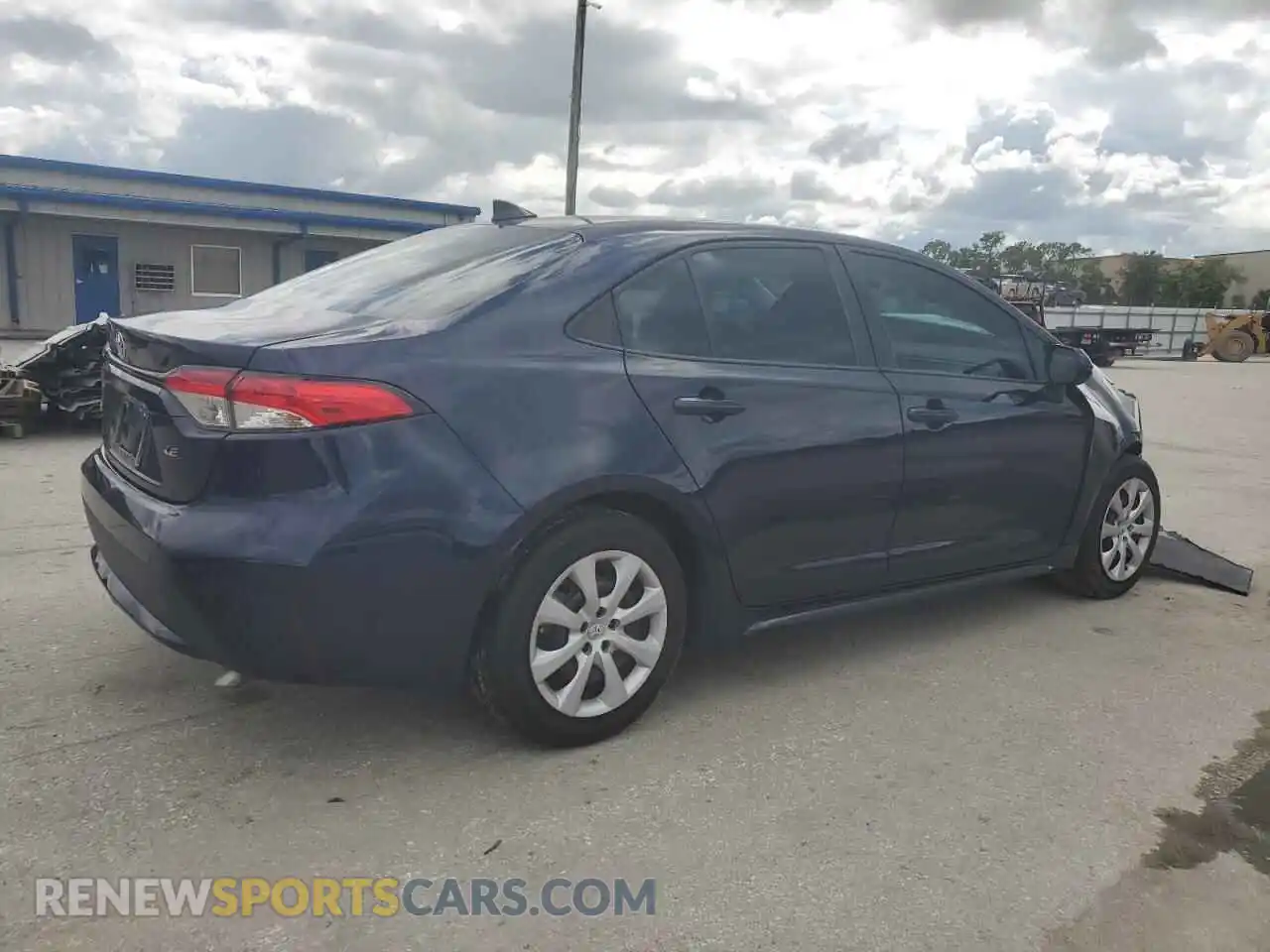 3 Photograph of a damaged car 5YFEPMAE2NP379745 TOYOTA COROLLA 2022