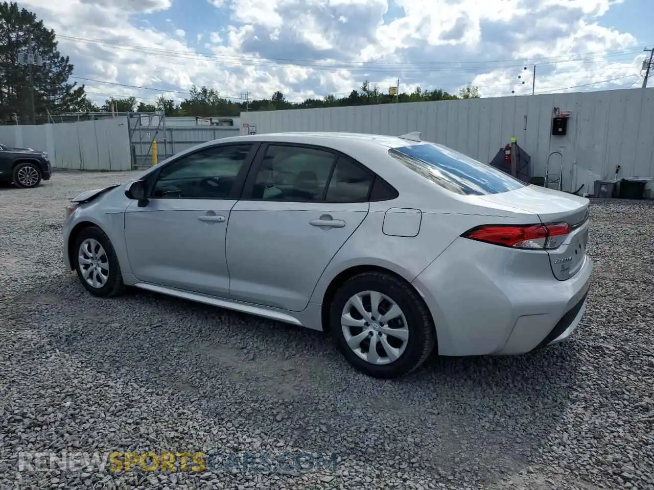 2 Photograph of a damaged car 5YFEPMAE2NP382774 TOYOTA COROLLA 2022