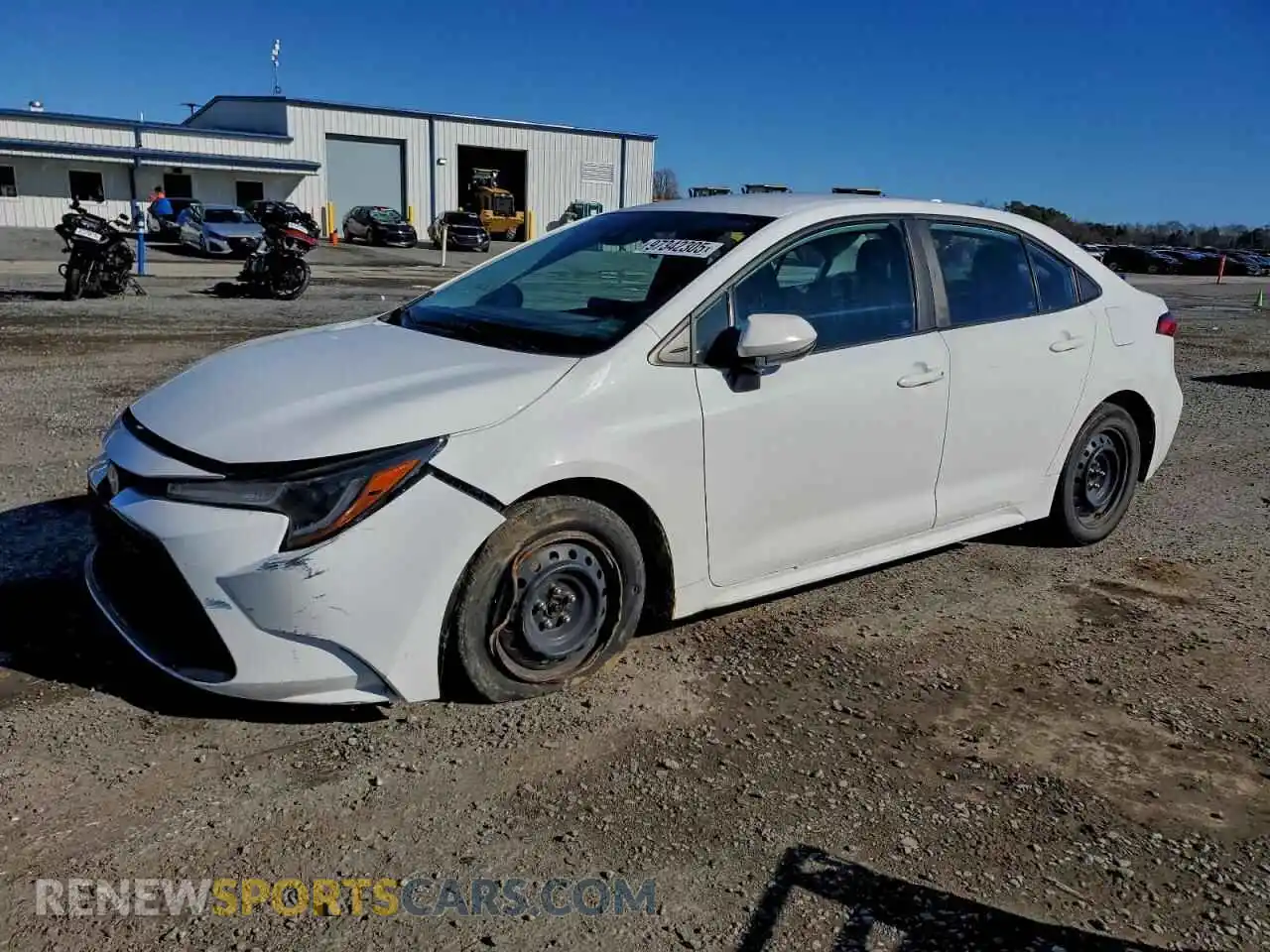1 Photograph of a damaged car 5YFEPMAE3NP286992 TOYOTA COROLLA 2022