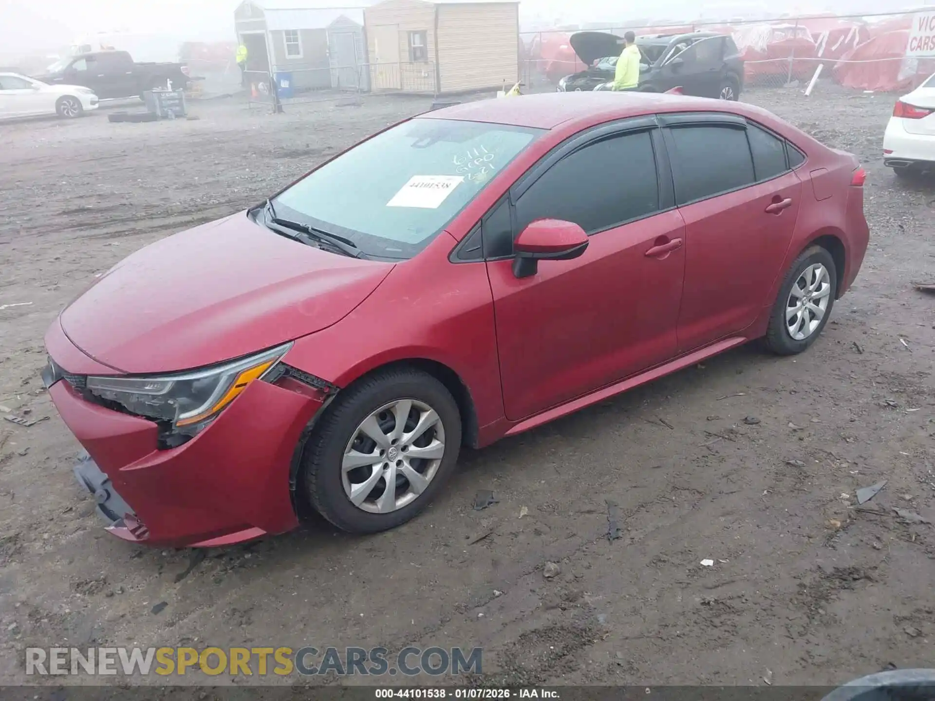 2 Photograph of a damaged car 5YFEPMAE3NP306111 TOYOTA COROLLA 2022