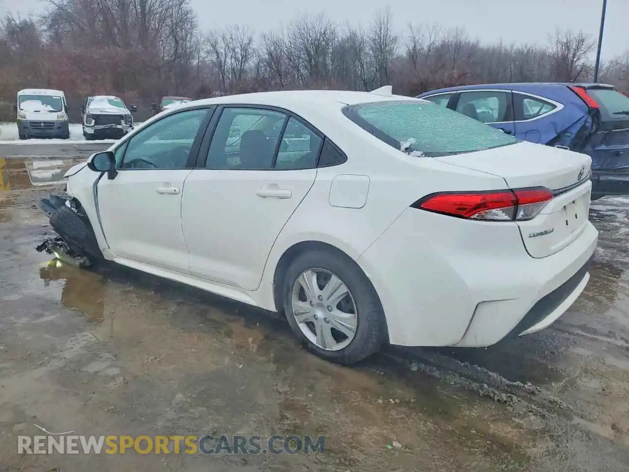 2 Photograph of a damaged car 5YFEPMAE3NP327587 TOYOTA COROLLA 2022