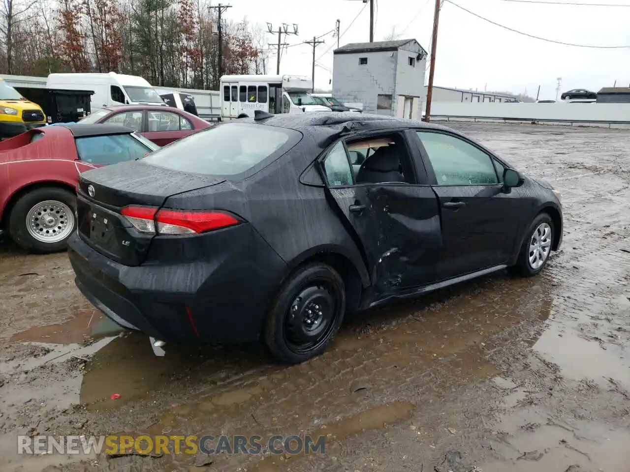 3 Photograph of a damaged car 5YFEPMAE3NP339979 TOYOTA COROLLA 2022