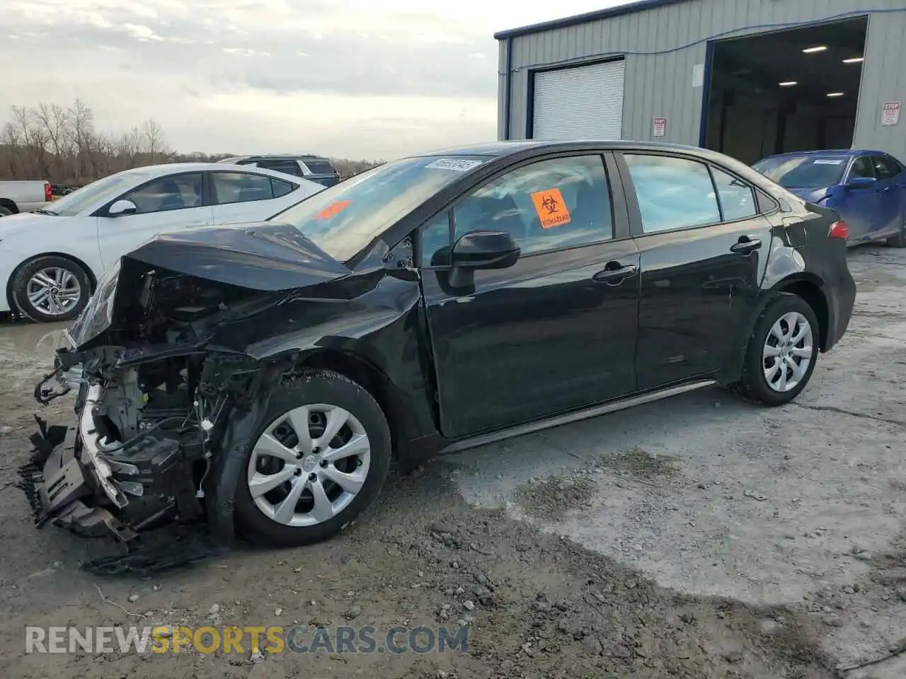 1 Photograph of a damaged car 5YFEPMAE3NP383089 TOYOTA COROLLA 2022