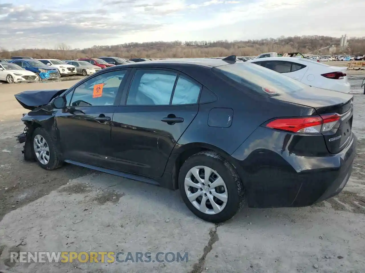 2 Photograph of a damaged car 5YFEPMAE3NP383089 TOYOTA COROLLA 2022