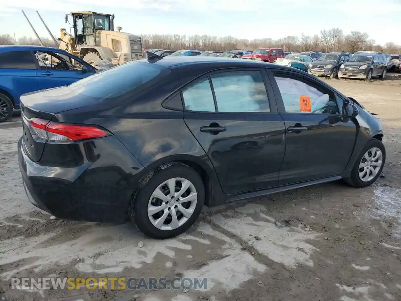 3 Photograph of a damaged car 5YFEPMAE3NP383089 TOYOTA COROLLA 2022