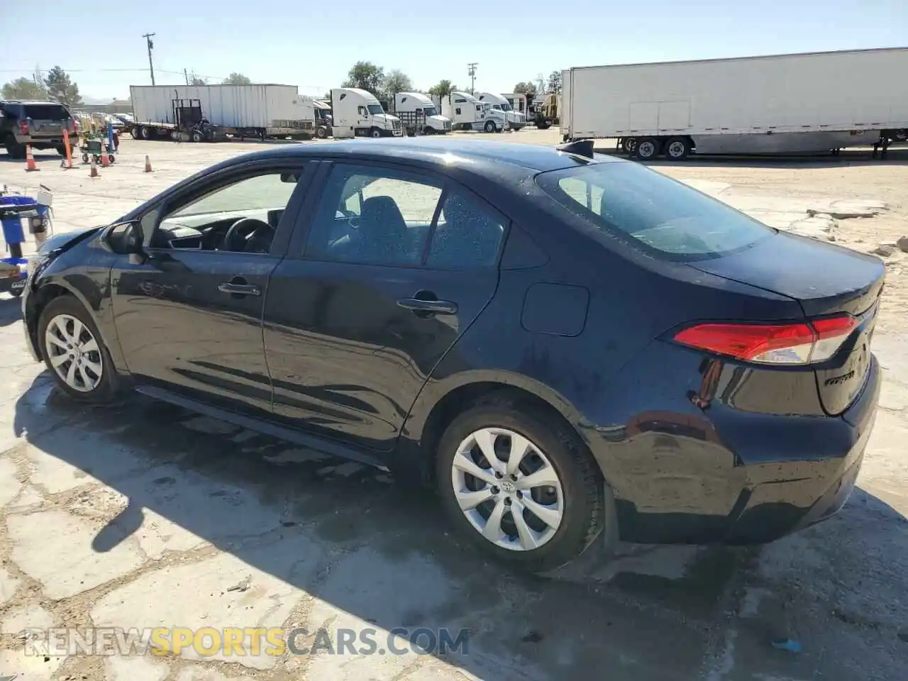 2 Photograph of a damaged car 5YFEPMAE3NP384355 TOYOTA COROLLA 2022