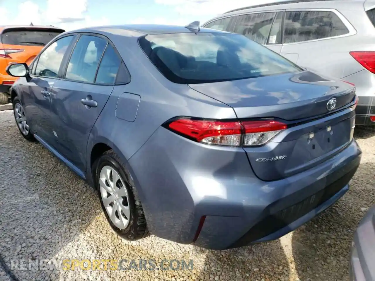 3 Photograph of a damaged car 5YFEPMAE4NP299542 TOYOTA COROLLA 2022