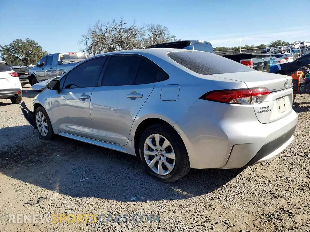 2 Фотография поврежденного автомобиля 5YFEPMAE4NP308482 TOYOTA COROLLA 2022