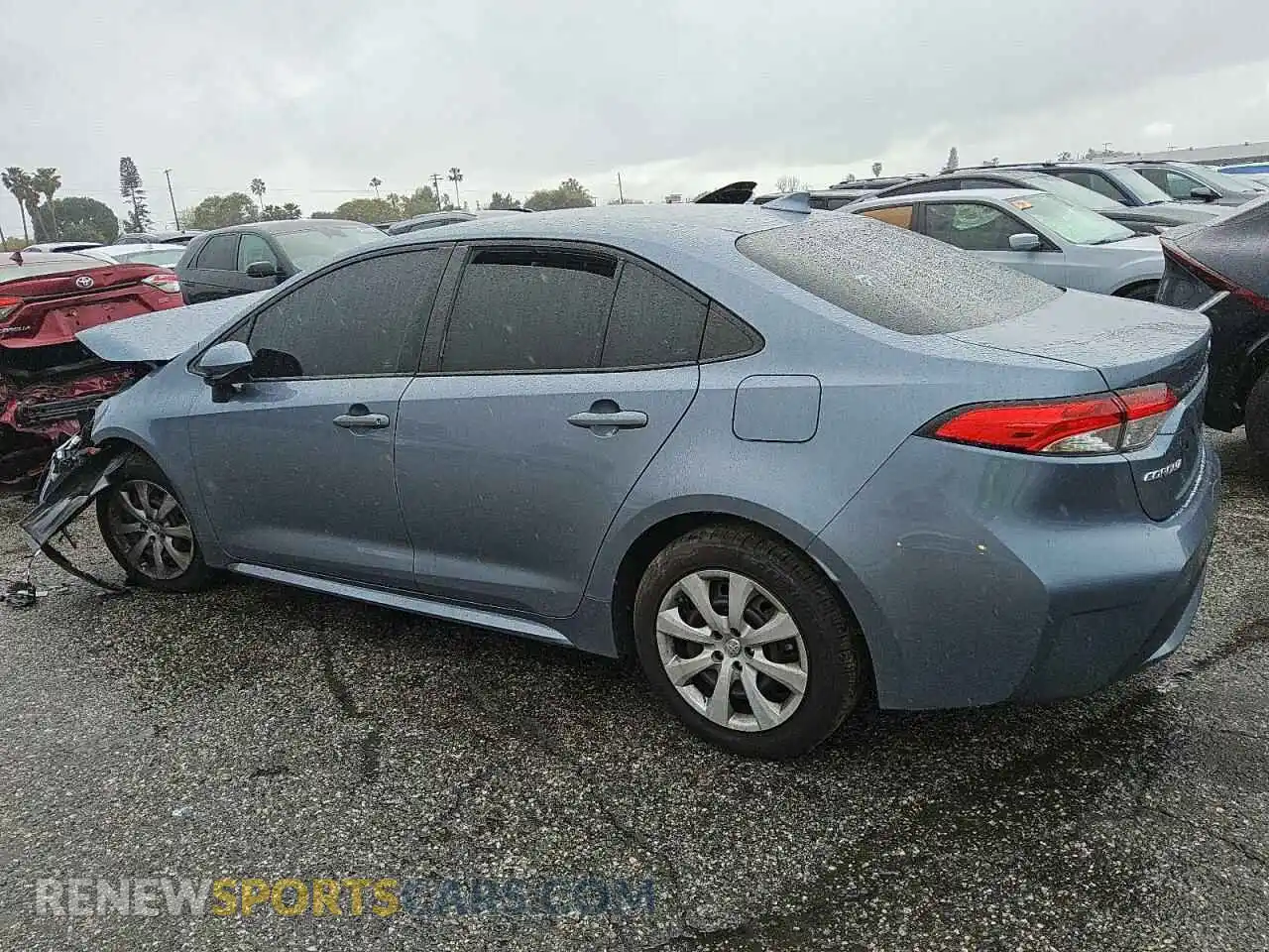 2 Photograph of a damaged car 5YFEPMAE4NP317621 TOYOTA COROLLA 2022