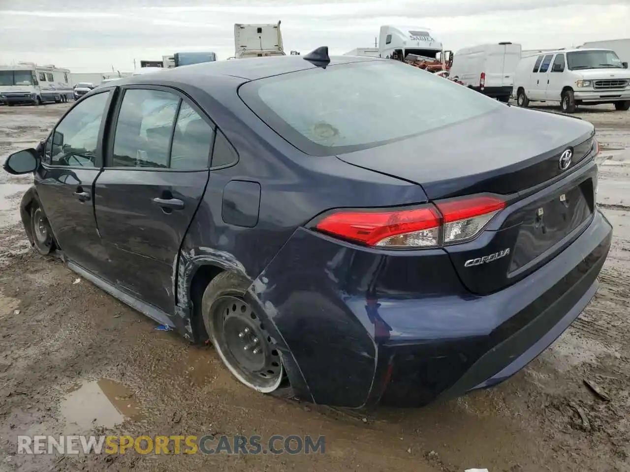 2 Photograph of a damaged car 5YFEPMAE4NP357018 TOYOTA COROLLA 2022