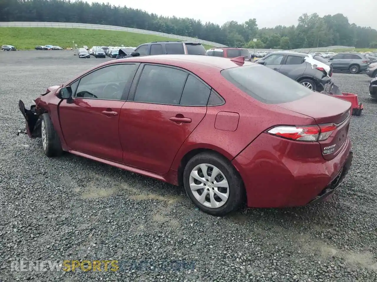 2 Photograph of a damaged car 5YFEPMAE4NP357732 TOYOTA COROLLA 2022