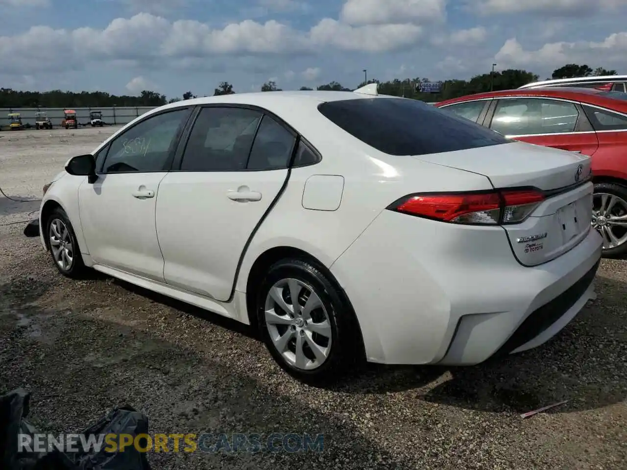 2 Photograph of a damaged car 5YFEPMAE4NP371632 TOYOTA COROLLA 2022