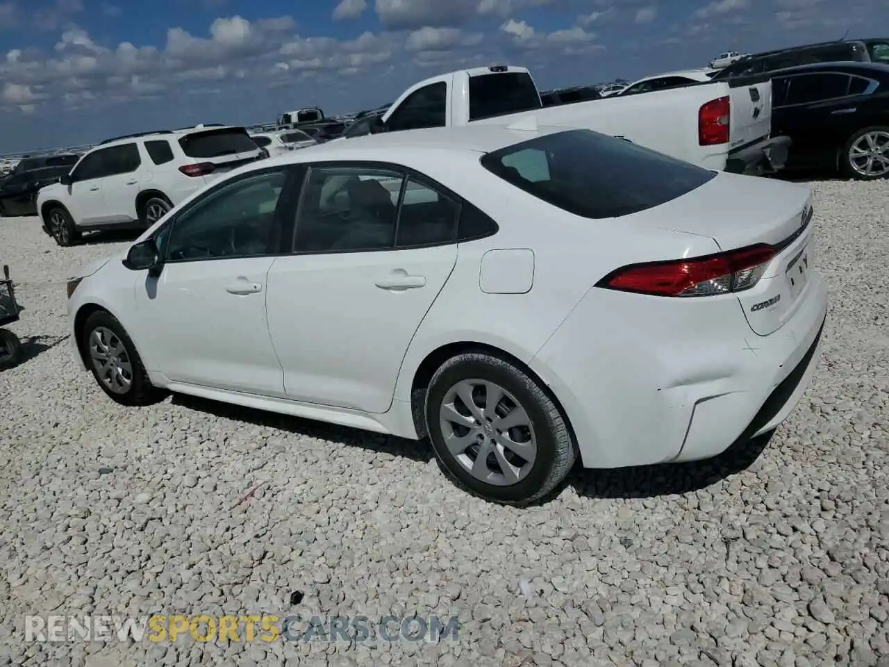 2 Photograph of a damaged car 5YFEPMAE4NP387538 TOYOTA COROLLA 2022