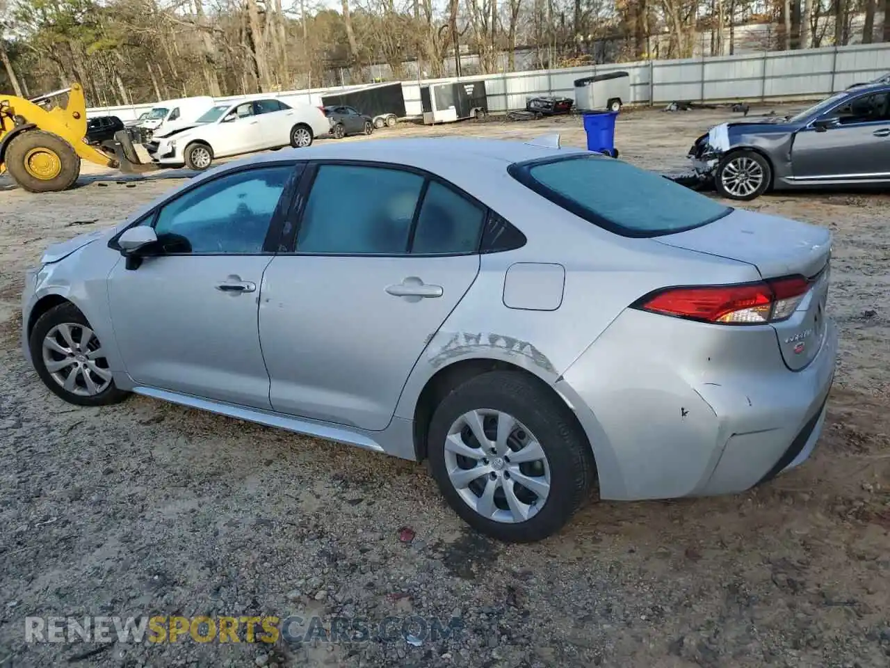 2 Photograph of a damaged car 5YFEPMAE5NP286248 TOYOTA COROLLA 2022